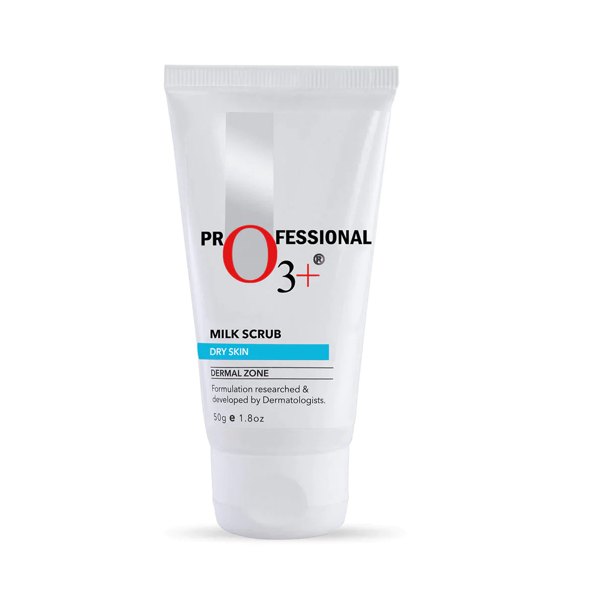 O3+ Milk Scrub Enriched with Macadamia Nuts Extracts for Clean & Bright Complexion, 50g Face Scrub from O3+