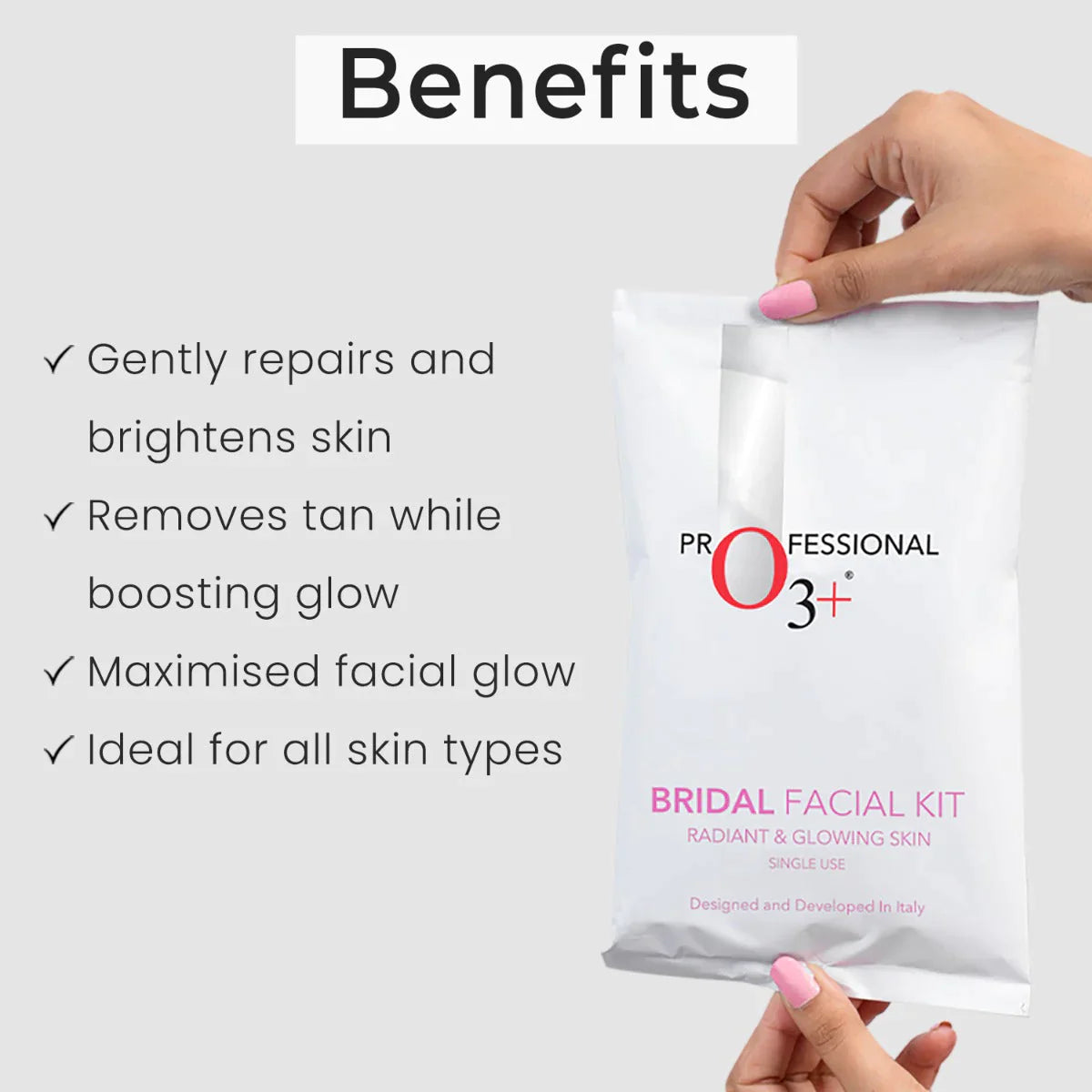 O3+ Bridal Facial Kit for Radiant & Glowing Skin facial Kits from O3+