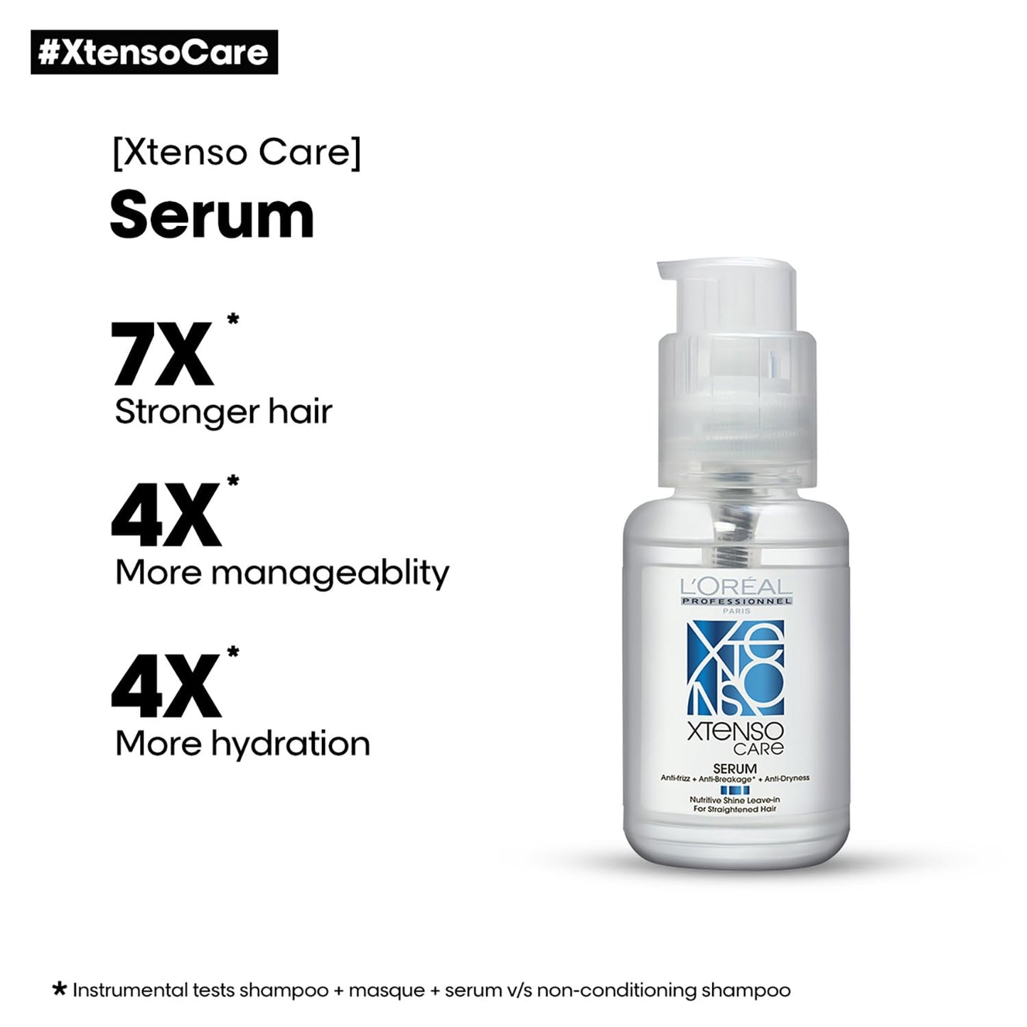 L'OREAL PROFESSIONNEL PARIS Xtenso Care Serum, 50ml For Straightened Hair hair serum from loreal pro paris
