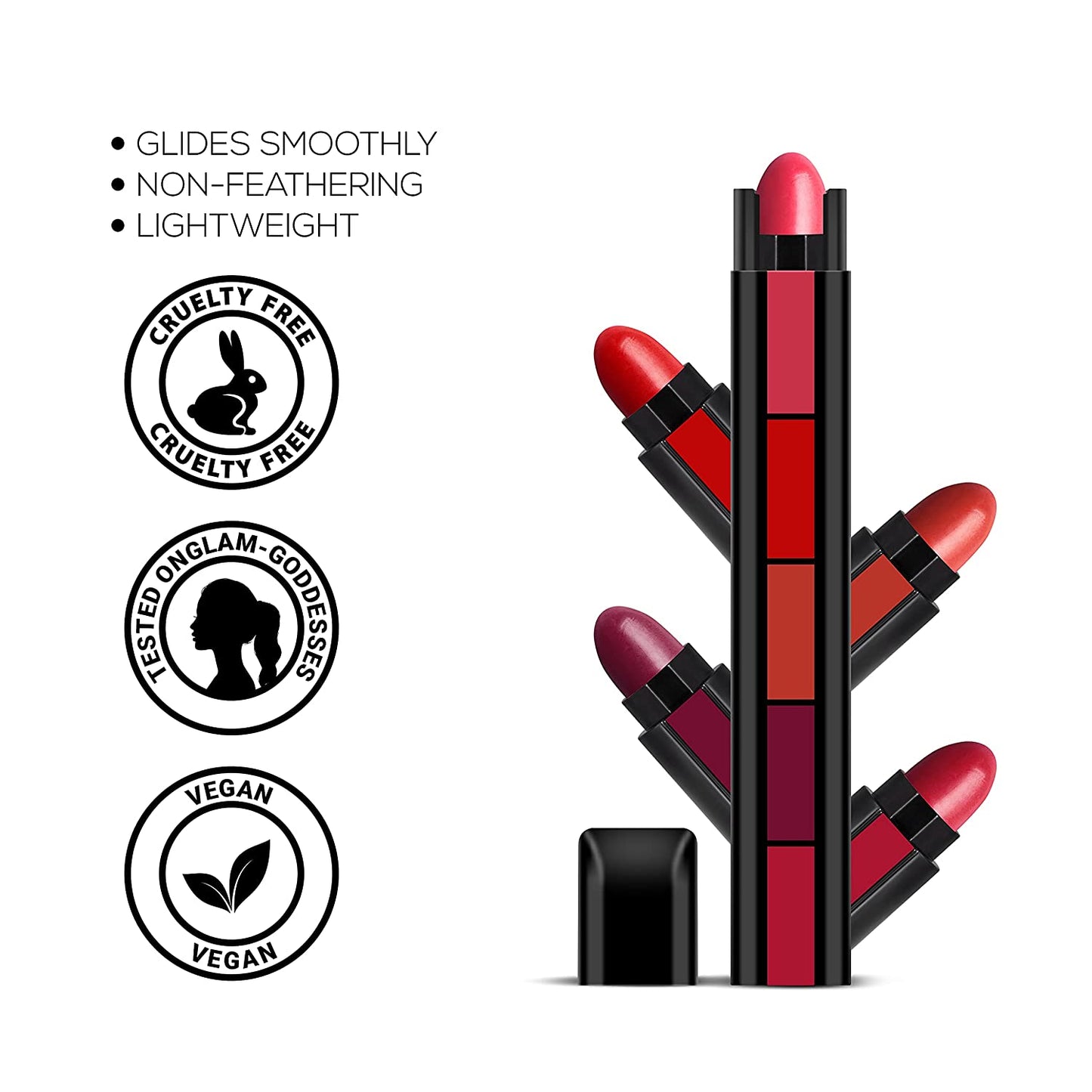 Renee Cosmetics FAB5 5 in 1 Lipstick