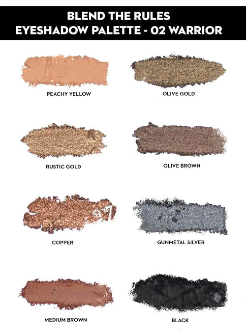 SUGAR Blend The Rules Eyeshadow Palette