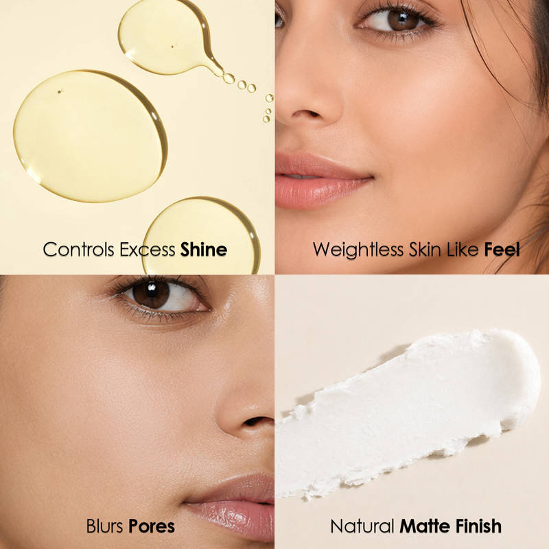 PAC Magic Shine Control Gel Compact -Instant Shine Control, Soft Focus Matte Finish