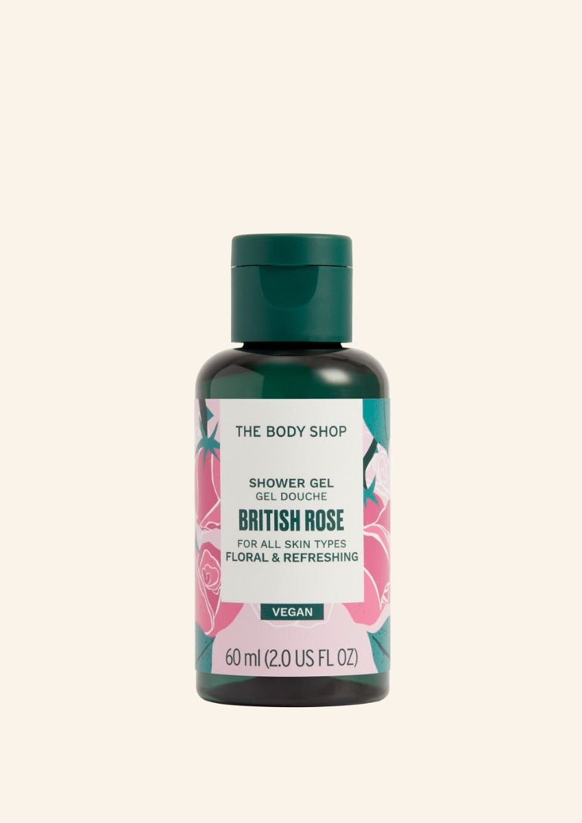 The Body Shop Vegan British Rose Shower Gel, 250 Ml Shower Gel from HAVIN