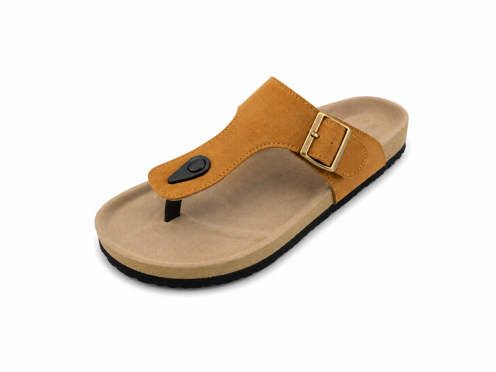 Trueman's London Men’s Toe Ring Sandals | Vegan Leather