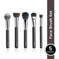 PAC Face Series - 5 Brushes Seamless Application Easy to Hold Synthetic & Natural Bristles