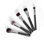 PAC Face Series - 5 Brushes Seamless Application Easy to Hold Synthetic & Natural Bristles