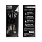 PAC Face Series - 5 Brushes Seamless Application Easy to Hold Synthetic & Natural Bristles