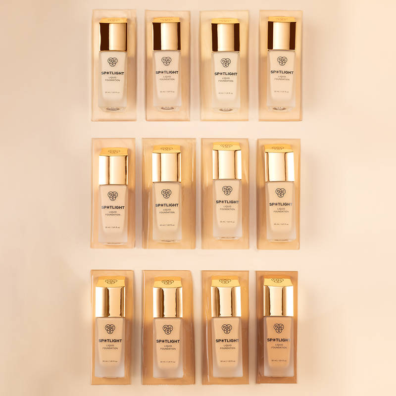 PAC Spotlight Liquid Foundation - Full Coverage Longlasting Waterproof Formula