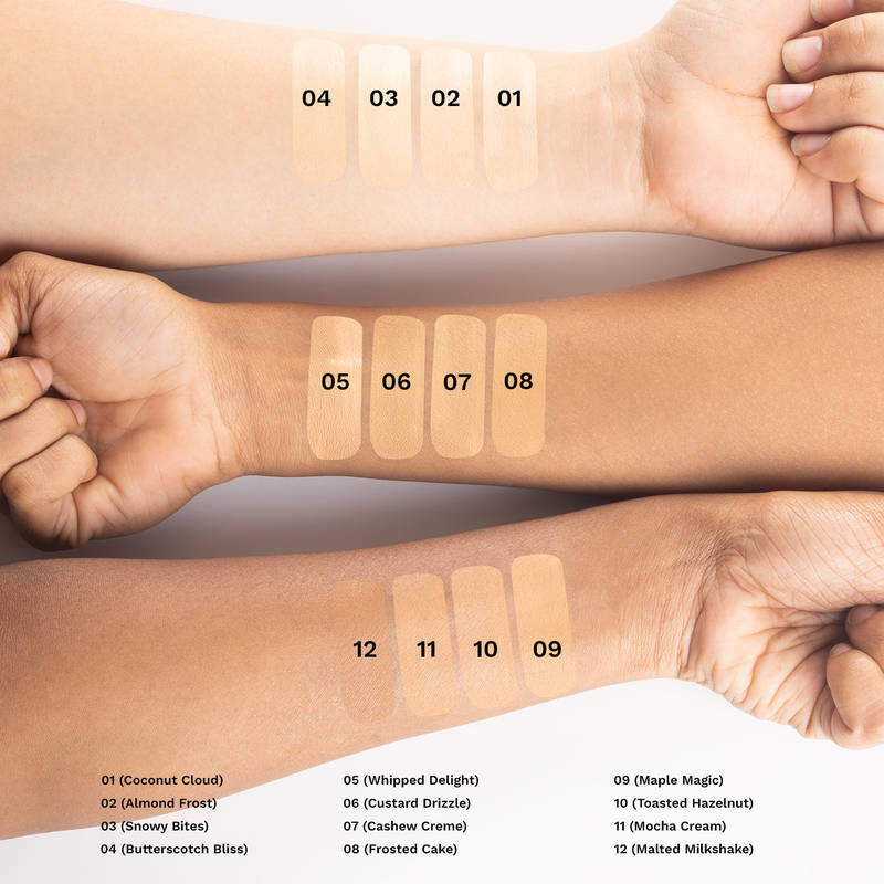 PAC Spotlight Liquid Foundation - Full Coverage Longlasting Waterproof Formula