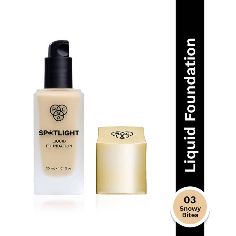 PAC Spotlight Liquid Foundation - Full Coverage Longlasting Waterproof Formula
