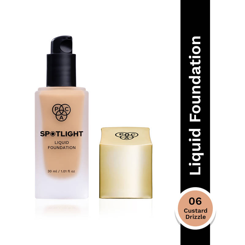 PAC Spotlight Liquid Foundation - Full Coverage Longlasting Waterproof Formula