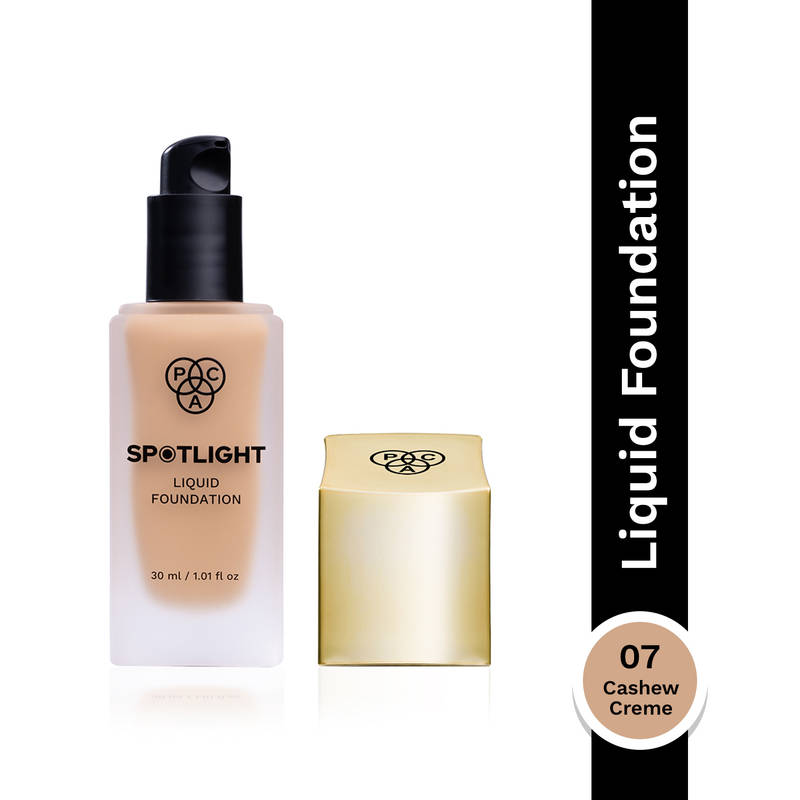 PAC Spotlight Liquid Foundation - Full Coverage Longlasting Waterproof Formula