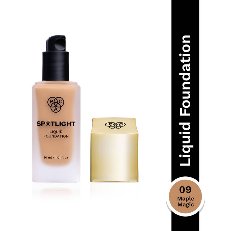 PAC Spotlight Liquid Foundation - Full Coverage Longlasting Waterproof Formula
