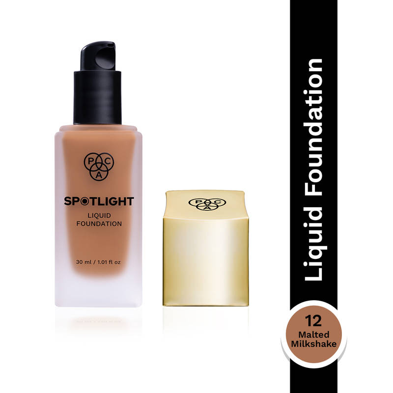 PAC Spotlight Liquid Foundation - Full Coverage Longlasting Waterproof Formula