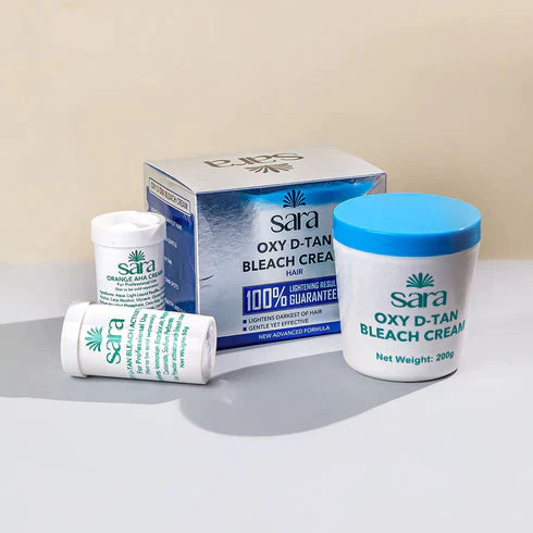 SARA Oxy D-TAN® Bleach Cream, 300 gm Bleach from SARA BEAUTY