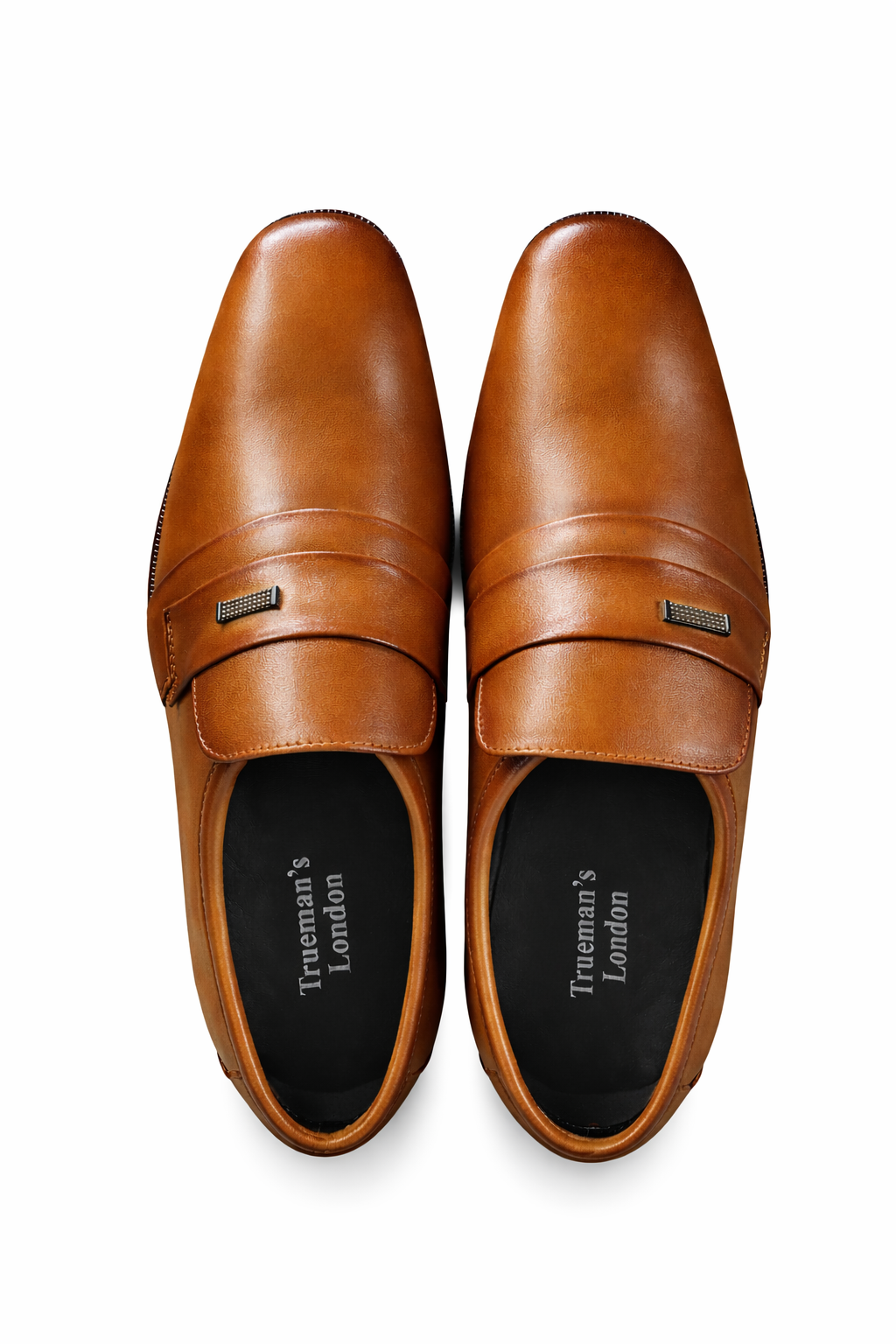 Trueman's London Men’s Formal Slip-On Shoes | Crust Leather