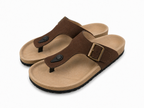 Trueman's London Men’s Toe Ring Sandals | Vegan Leather