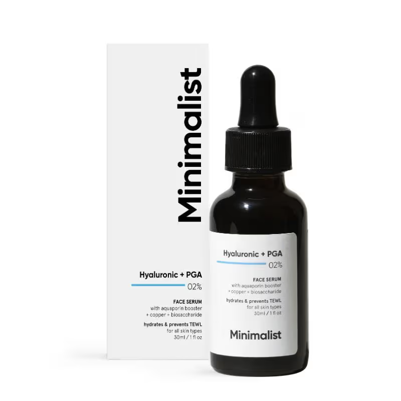 Minimalist 2% Hyaluronic Acid + PGA Face Serum For Deep, Multilevel Hydration (30ml) Face serum from HAVIN