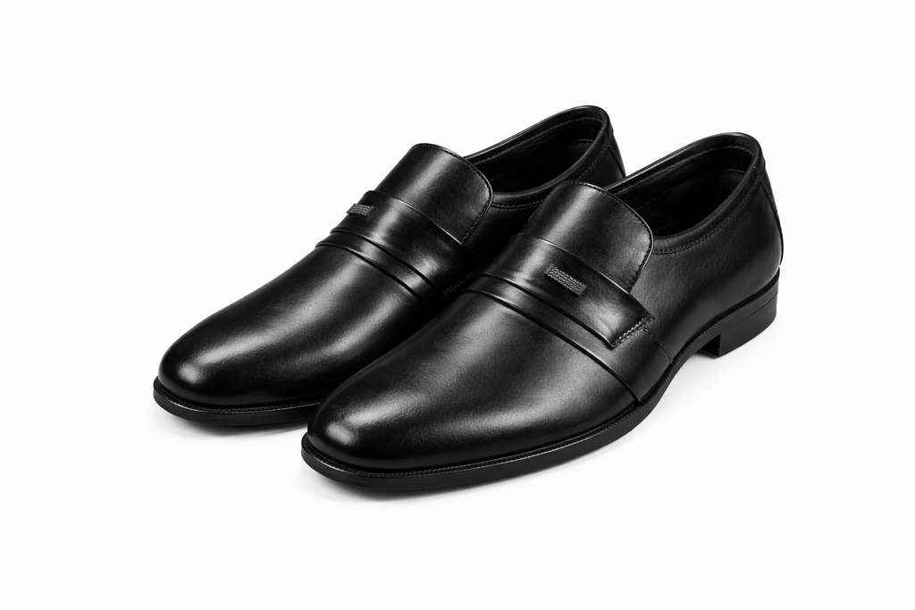 Trueman's London Men’s Formal Slip-On Shoes | Crust Leather