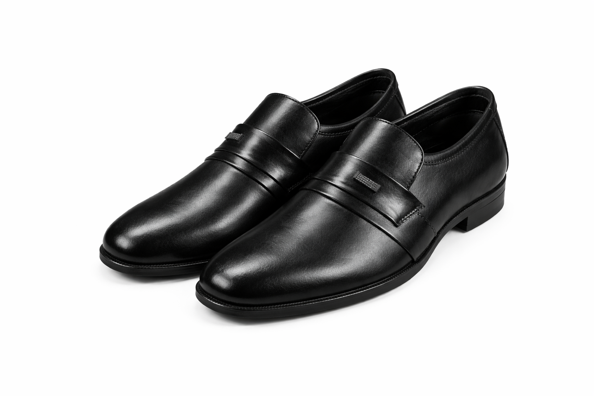 Trueman's London Men’s Formal Slip-On Shoes | Crust Leather