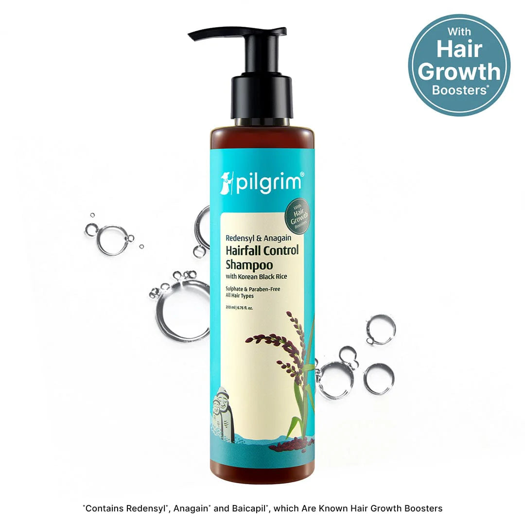 Pilgrim Redensyl & Anagain Hairfall Control Shampoo (200ml)