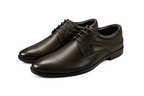 Trueman's London Men’s Saddle Derby Shoes | Crust Leather