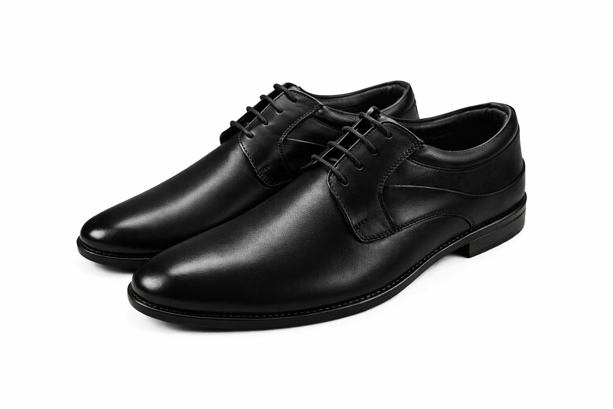 Trueman's London Men’s Saddle Derby Shoes | Crust Leather