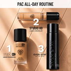 PAC Studio HD Liquid Concealer - Radiant Matte Finish, Long Wearing Buildable Coverage