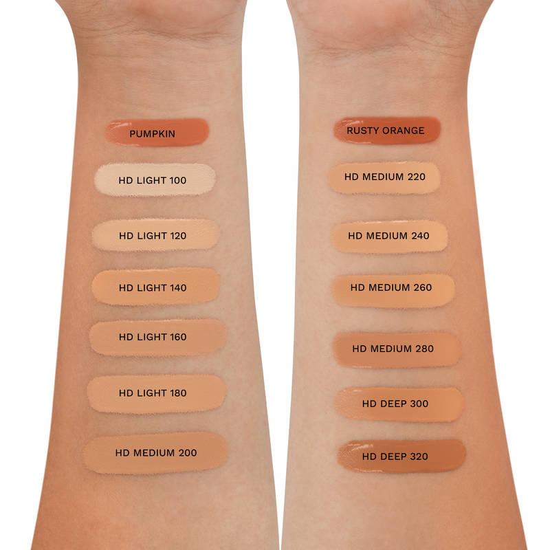 PAC Studio HD Liquid Concealer - Radiant Matte Finish, Long Wearing Buildable Coverage