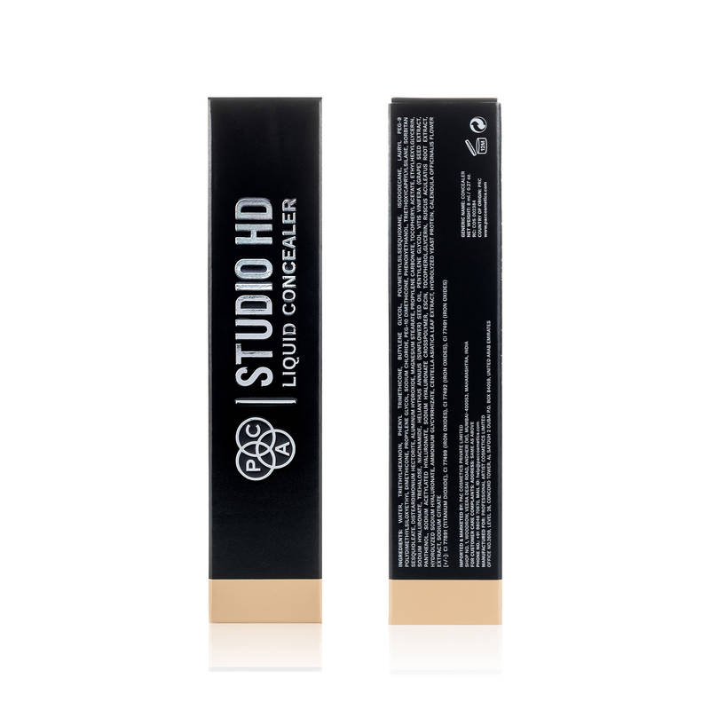 PAC Studio HD Liquid Concealer - Radiant Matte Finish, Long Wearing Buildable Coverage