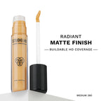 PAC Studio HD Liquid Concealer - Radiant Matte Finish, Long Wearing Buildable Coverage