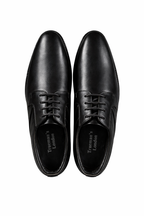 Trueman's London Men’s Saddle Derby Shoes | Crust Leather