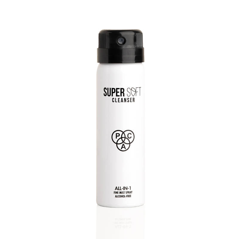 PAC Super Soft Cleanser - Removes Makeup Stains Gentle Formula Alcohol-free