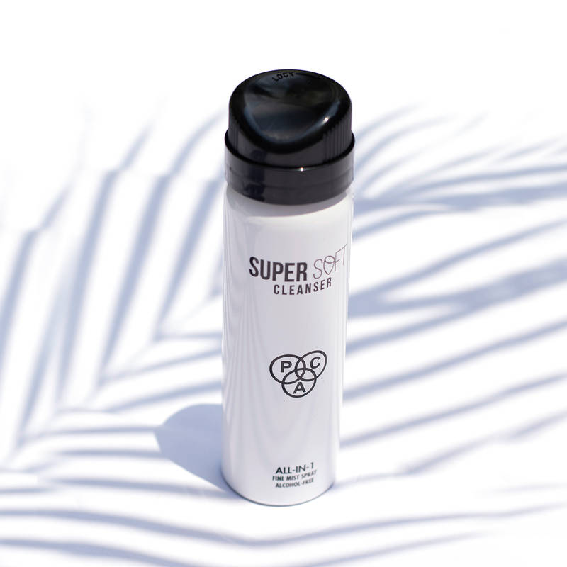 PAC Super Soft Cleanser - Removes Makeup Stains Gentle Formula Alcohol-free