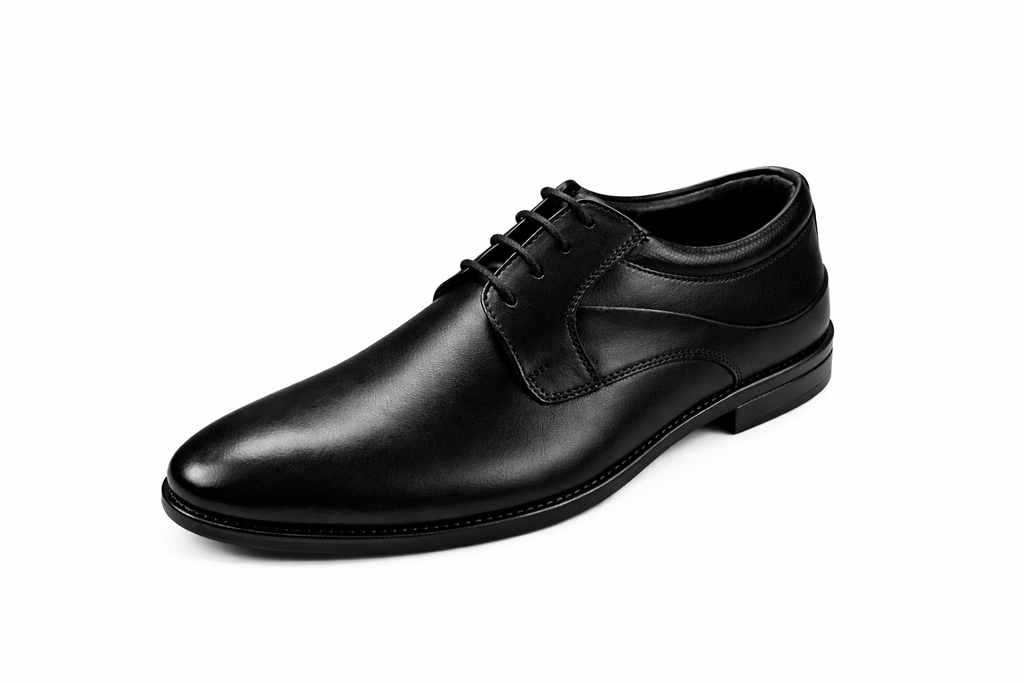 Trueman's London Men’s Saddle Derby Shoes | Crust Leather
