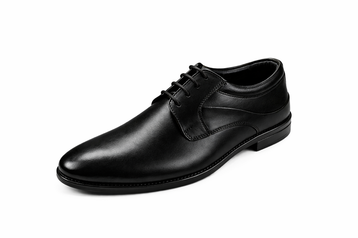 Trueman's London Men’s Saddle Derby Shoes | Crust Leather