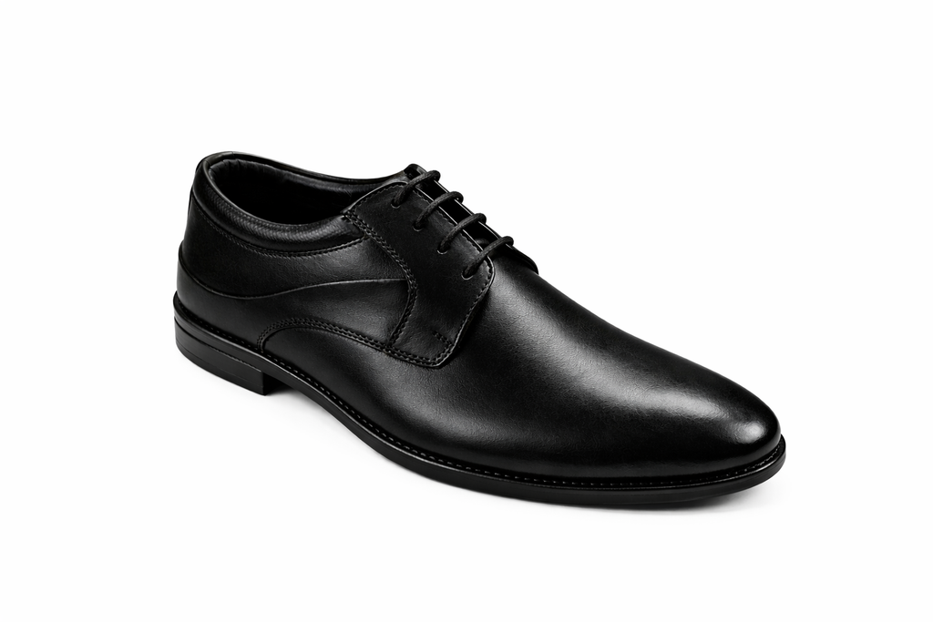 Trueman's London Men’s Saddle Derby Shoes | Crust Leather