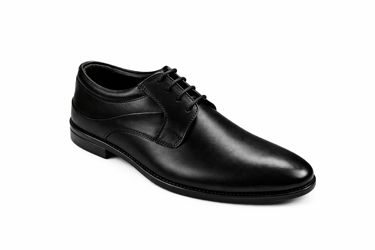 Trueman's London Men’s Saddle Derby Shoes | Crust Leather