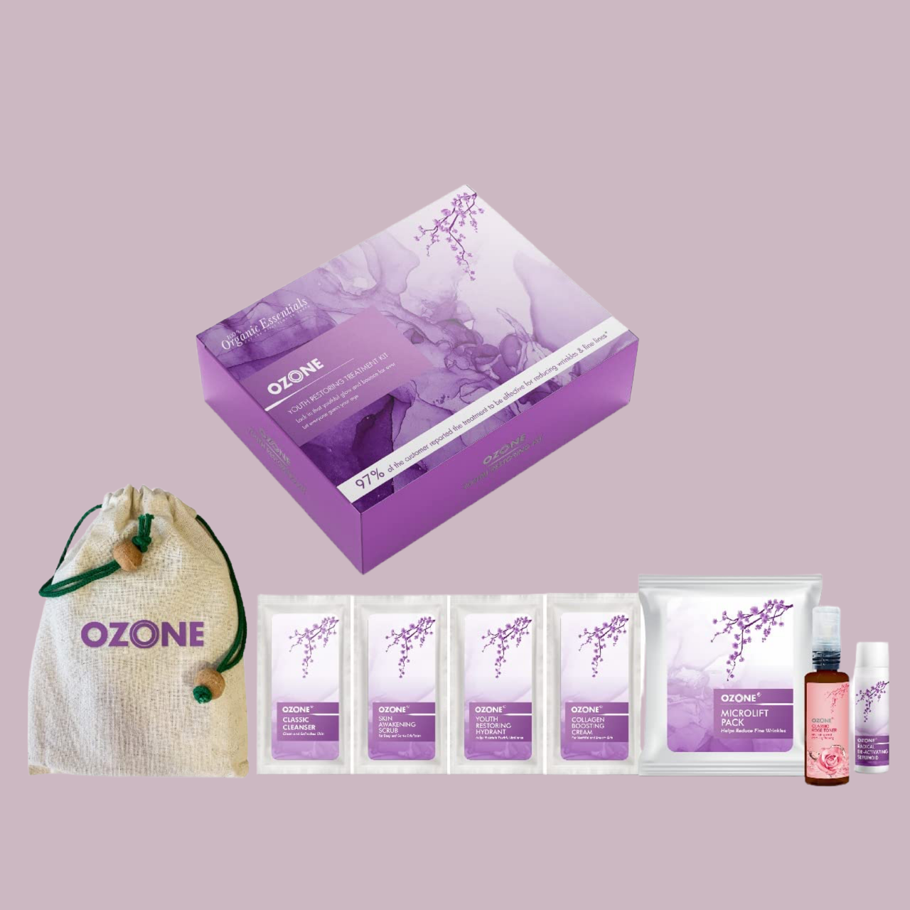 Ozone Youth Restoring Facial Treatment Kit  from Ozone Ayurvedics
