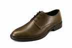 Trueman's London Men’s Plain Derby Shoes | Crust Leather