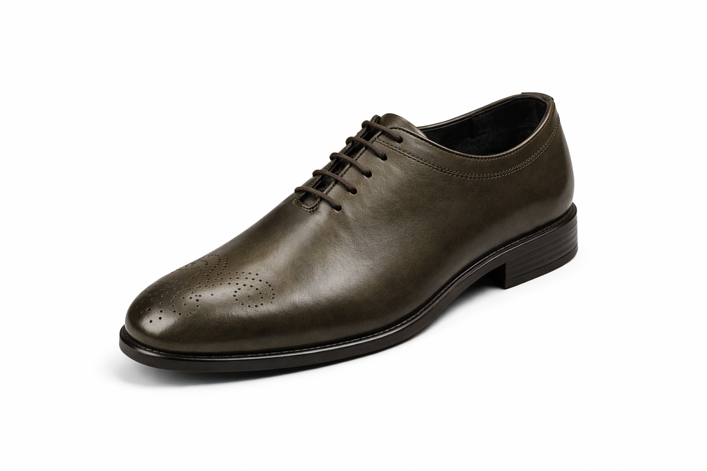 Trueman's London Wholecut Oxford Shoes | Crust Leather