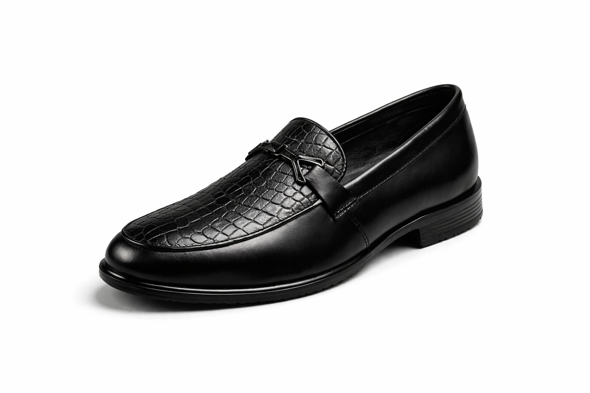 Trueman's London Men’s Horsebit Loafers | Crust Leather