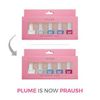 PRAUSH (Formerly Plume) ColorPlay 5-in-1 Nail Paint Combo Kit (25 ml),The Poppin Gang | Quick Drying | Long Lasting | Chemical Free |  from PRAUSH BEAUTY