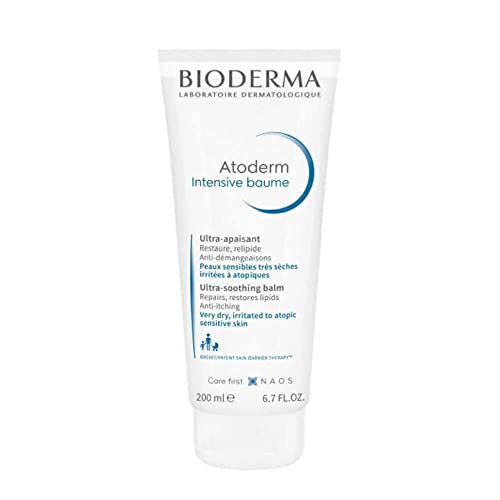 Bioderma Atoderm Intensive Baume for Very Dry to Sensitive, Irritated to Atopic Skin, Anti-itching, Ultra-soothing & Ultra-nourishing, 200ml  from Bioderma