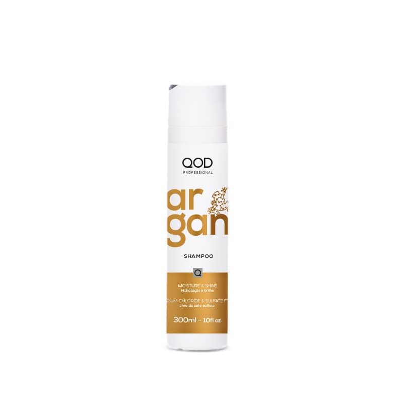 QOD Professional Argan Shampoo & Conditioner – 300ml (Combo of 2) | Sulphate free | Sodium Chloride free  from QOD