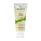 Jovees Herbal Jojoba & Neem Face Scrub For Oily and Sensitive Skin, 100g |Improves Skin Elasticity and Restores Suppleness | Paraben & Alcohol Free |  from JOVEES