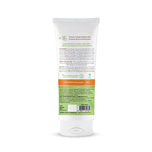 Mamaearth Vitamin C Daily Glow Face Cream With Vitamin C & Turmeric For Skin Illumination - 80 G  from Mamaearth