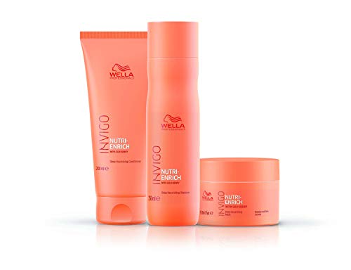 WELLA Professionals Invigo Nutri-Enrich Hair Conditioner 200 Ml Nourishing, Hydrating Hair Treatment For Dry And Damaged Hair With Goji Berry Nutrients,1 Count  from WELLA