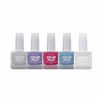 PRAUSH (Formerly Plume) ColorPlay 5-in-1 Nail Paint Combo Kit (25 ml),The Poppin Gang | Quick Drying | Long Lasting | Chemical Free |  from PRAUSH BEAUTY