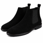 Trueman's London Men’s Chelsea Boots | Suede Leather